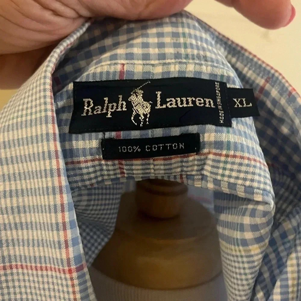 Polo Ralph Lauren-button down shirt, dress or casual-size XL